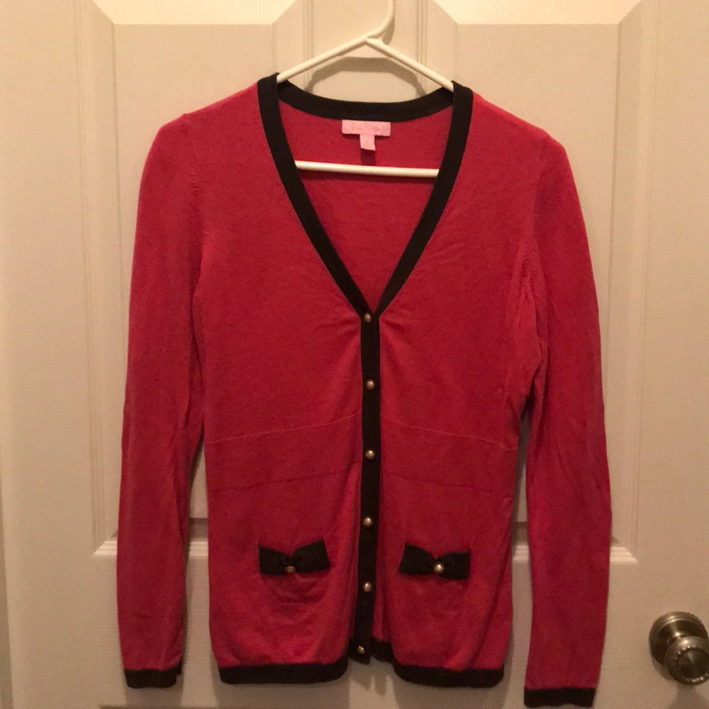 Lilly Pulitzer Button Up Sweater